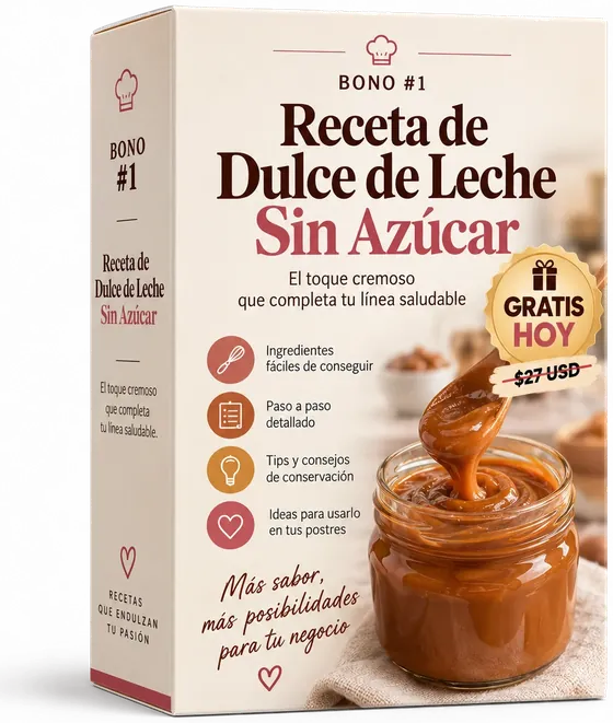 Bono 1: Receta de Dulce de Leche Sin Azúcar, gratis hoy