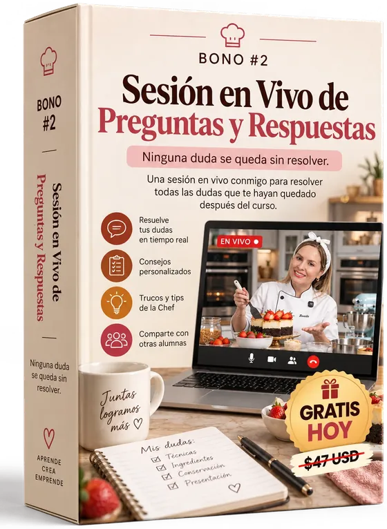 Bono 2: Sesión en Vivo de Preguntas y Respuestas con Adriana, gratis hoy