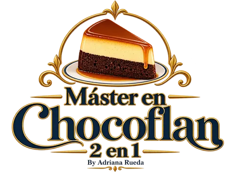 Máster en Chocoflan 2 en 1 by Adriana Rueda